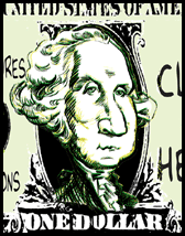 George Washington Animated - Click For Action Version
